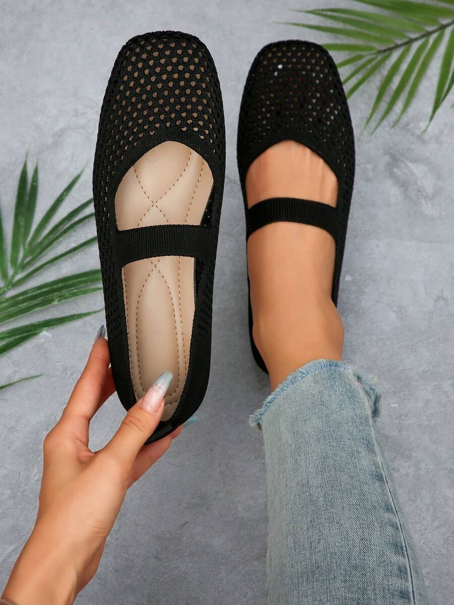 Mariella Aubert Women's Breathable Mesh Flats