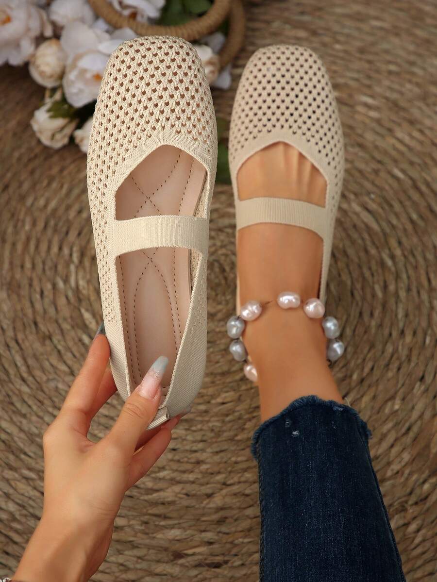 Mariella Aubert Women's Breathable Mesh Flats