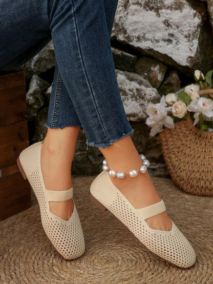 Mariella Aubert Women's Breathable Mesh Flats