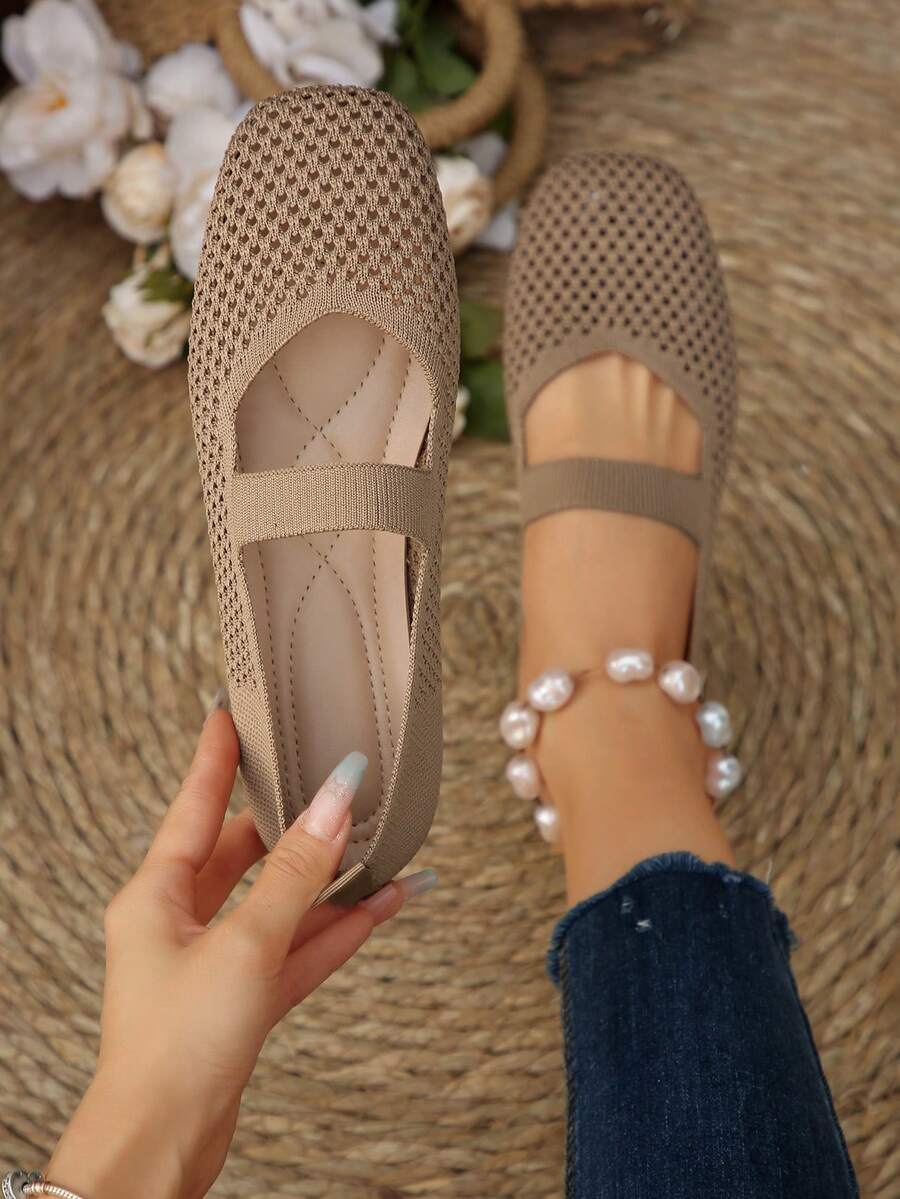Mariella Aubert Women's Breathable Mesh Flats