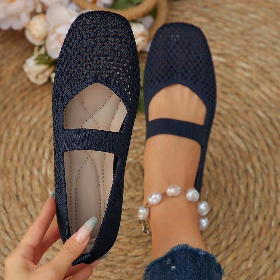 Mariella Aubert Women's Breathable Mesh Flats