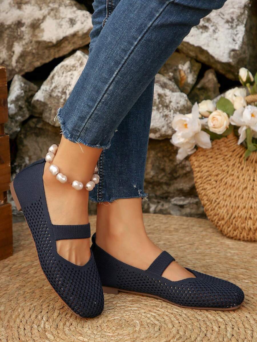 Mariella Aubert Women's Breathable Mesh Flats