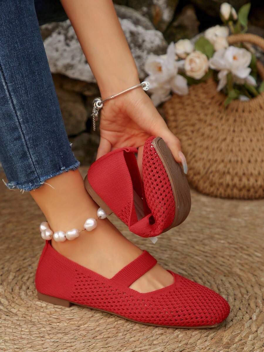 Mariella Aubert Women's Breathable Mesh Flats