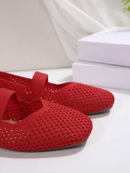 Mariella Aubert Women's Breathable Mesh Flats