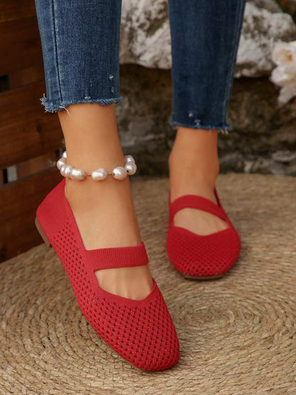 Mariella Aubert Women's Breathable Mesh Flats