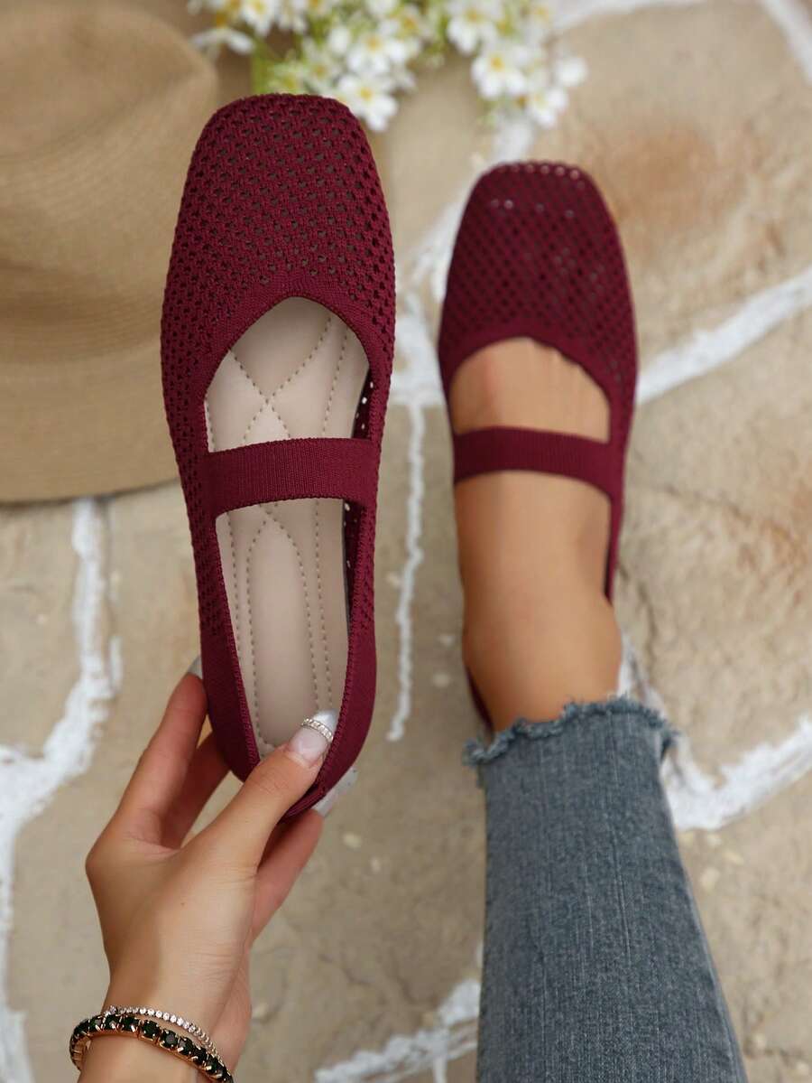 Mariella Aubert Women's Breathable Mesh Flats